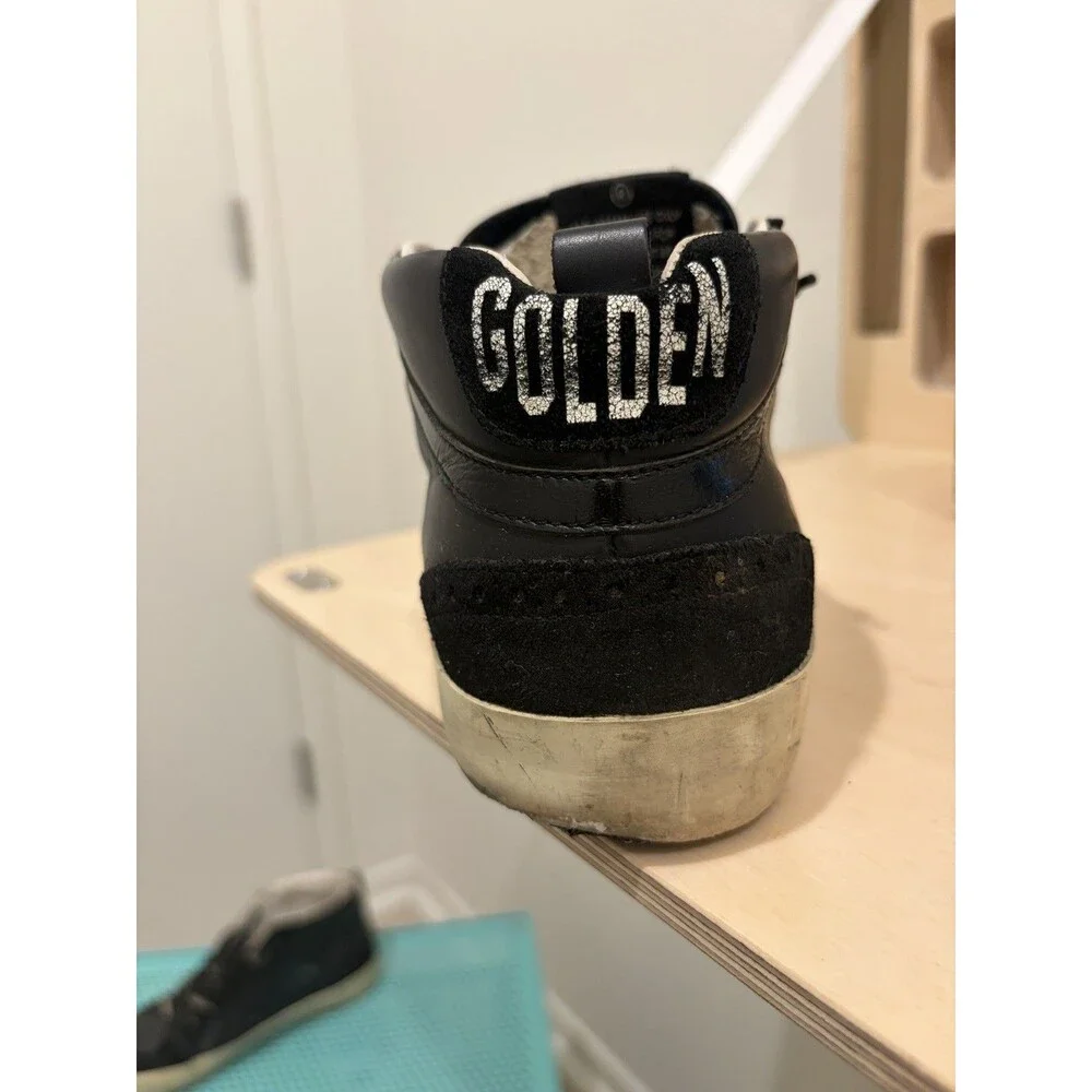 Size 39 - Golden Goose MidStar Black Edition High Top